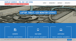 Desktop Screenshot of display.hu