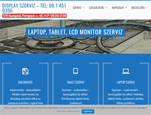 Tablet Screenshot of display.hu
